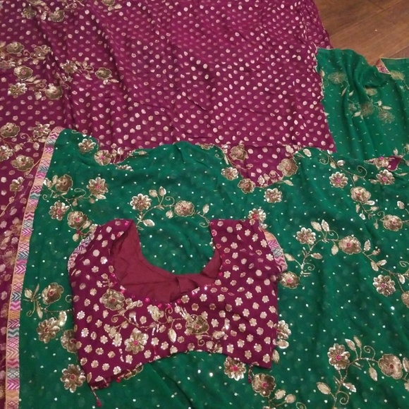 Saree with blouse!! - Picture 4 of 8